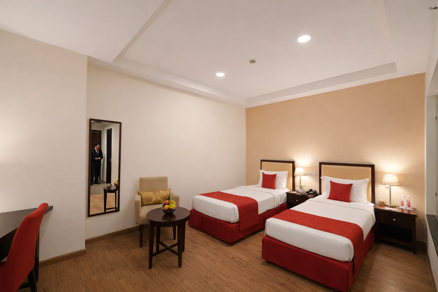 Deluxe room with bathtub, room only at Amber Palace Hotel Gurgaon