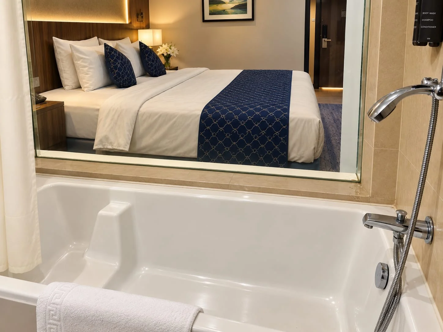 Premium room with bathtub, breakfast and dinner at Amber Palace Hotel Gurgaon